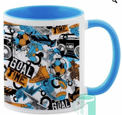 2-Tone Inner and Handle Mugs