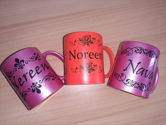 Glitter Mugs