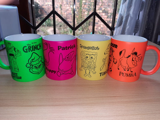 Neon Mugs